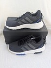 Size 11 5 Unisex Kids Adidas Racer Tr 2 0 K Black Lace Up Athletic Sneakers