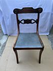 Vintage Georgetown Galleries Mahogany Sabre-leg Dining Room Side Chair