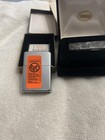 1995 Barrett Smythe Lion Zippo And Knife