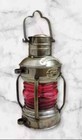 Antique Brass Marine Oil Lamp     Nautical Hanging Boat Light  Ship Anchor Lantern