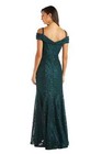 Petite R m Richards Women s Off-the-shoulder Lace Gown - Mother Of The Bride Dre