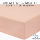 Muslin Fitted Crib Sheets 100  Cotton  Ultra-soft  Breathable  salmon 28  X 52  