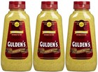 Spicy Brown Mustard 8oz Bottles Pack Of 3 Fresh Flavor Perfect For Sandwiches