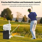 Golf Ball Dispenser Launcher Pro  Automatic Golf Ball Tee Up Machine