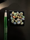 10 Ct  intense Warm Fire  100  Natural Ethiopian Opal Cabochon Parcel Aaaa 