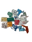 Vintage State Souvenir Magnets Lot 15- Usa Travel Collectibles Texas Florida New