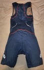 Orca Triathlon Suit Blue With Red Stitching - Women s Size L  - Well Worn