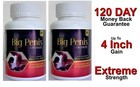  new Xxxl Gain 12 inches Peni Enlarger Growth Faster Growth 2pcs 60capsules Each