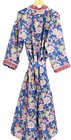 Vintage Block Long Kimono 100  Cotton Dress 100  Tarrif Free   0  Charge Km-18 
