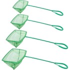 Durable Nylon Fish Net W  Non-slip Handle Aquariums Ponds   Debris Removal New