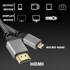 High-speed Micro-hdmi To Hdmi 4k Cable Converter R5 Gopro Hero 7 6 5 4 3 Camera