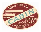 Travel Stickers  Luggage Labels   Baggage Tags  6 Suitcase Decals  Reproductions