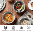18-piece Dinnerware Set Melamine Dishes Set W  Bowls   Plates Service For 6