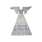Vintage 70 s Hippie Prairie Boho Gay Gibson Sundress Festival Dress Size 11