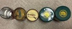 Lot Of 5 Vintage Tobacco Tins  Old Briar  Carter Hall  Red Man  Half And Half