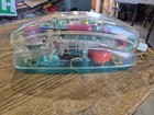 Clear Unisonic Model 6900 See Thru Telephone Phone 80   s Retro Untested 