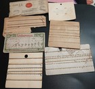 Vintag Delong Boye Clinton No  2 Silver Metal Hook   Eye Closures Lot 7 On Cards