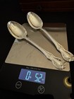 Towle Old Master Sterling Silver Serving Spoons  Pair  No Monogram