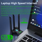 1300mbps Usb 3 0 Dual Band Wifi Adapter 2 4g 5ghz Ac Wireless Dongle