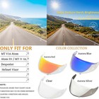 For Mt V16 Atom   Atom Sv   Mt-v-16   Desposter Helmet Visor Day   Night Use