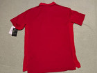 Nike Ohio State Buckeyes Red Dri-fit 3 Button Polo Shirt Mens Large Nwt Freeship