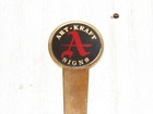Vintage Advertising Brass Letter Opener Art-kraft Signs