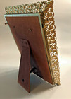 Vintage Hollywood Regency Vanity Tray Or Standing hanging Mirror Filigree Ornate