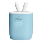 New In Box Baby s Brew Portable Baby Bottle Warmer With 4 Adapters-blue