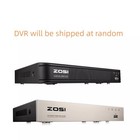 Zosi H 265  Ai 8ch 16ch Dvr For Security Camera System 1080p Recorder With Hdd