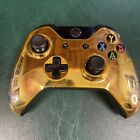 Official Microsoft Xbox One Wireless Controller Gold Black 1537 S   X Works