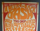 Rare Bg3-1 Fillmore Poster Butterfield Blues Airplane 1966 1st Print Wes Wilson
