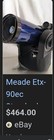 Meade Etx-90ec Catadioptric Telescope