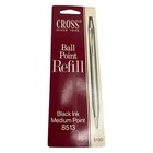 Cross Ball Point Refill Black Ink Fine Point  8513 Lot Of 5 Nos Brand New