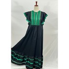 Cynthia Rowley S Small Green Embroidered Nairobi Maxi Kaftan Caftan Dress Nwt