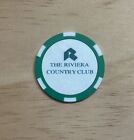 The Riviera Country Club Golf Course - Poker Chip Golf Ball Marker - Green