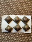 Vtg Wwii British Army Officer Pip Badge  Order Of Bath  Brass   Enamel