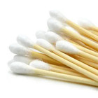 Wish Cotton Swabs 350 Count Wood Stick Soft Cotton Tips Value Pack
