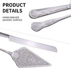 Gurudar Vintage Wedding Cake Knife And Server Set  Stainless Steel Cake Pie