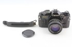  near Mint  Canon Ae-1 Program 35mm Film Camera New Fd 50mm F1 4 Lens From Japan