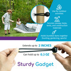 Heavy Duty Bungee Ties Ball Cords For Canopy Tarp Straps Tent Poles  25 Pcs 
