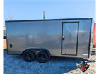 2025 7x16 Tandem Axle Enclosed Cargo Trailer  Polycor Siding  V-nose