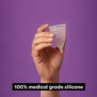 New D Bpa-free Reusable Menstrual Cup Model 0  Us Stock