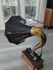 Antique Thomas Edison  10 Cygnet Phonograph Horn Read Description Beautiful