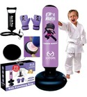 Children   s Punching Bag Set With Gloves And Pump - New