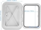 10-5 8  X 14-3 4  Marine Access Hatch Boat Hatch Lid Deck Access Hatch   Lid