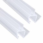 38   Frameless Shower Door Bottom Seal Strip Dropper For 3 8   10mm  Glass