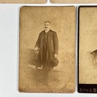 Antique 1880s Cabinet Card Lot 5 Victorian Portraits New York Connecticut Photo