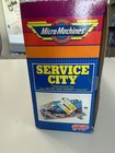 Vtg Micro Machines Service City Playset W  Box Galoob 1988 Complete  New