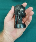 Old Vintage Hand Carved Native African Art Figure Wood Carving Africa