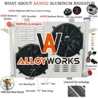 For 89-93 90 Dodge D w 250 350 Truck 5 9l Diesel 3 Row Radiator shroud Fan Relay